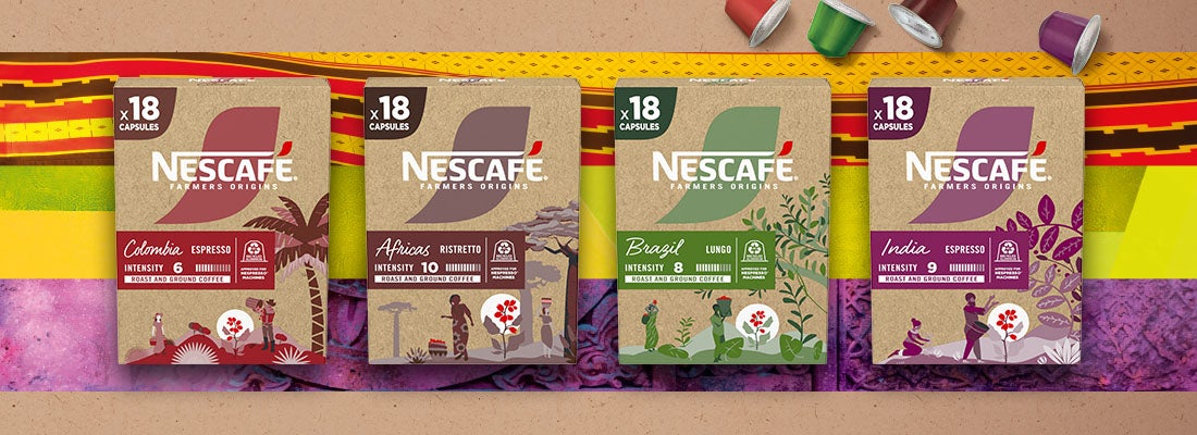 capsules nescafé farmers origins
